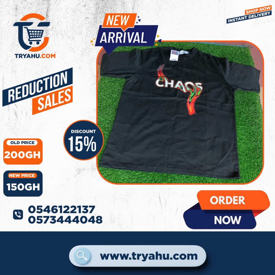 Shop Premium Heavy 100% Cotton T-Shirts for Men | Tryahu Ghana